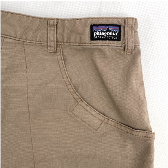 Patagonia Womens Khaki Shorts Size 8. Very good used condition. - Picture 3 of 11